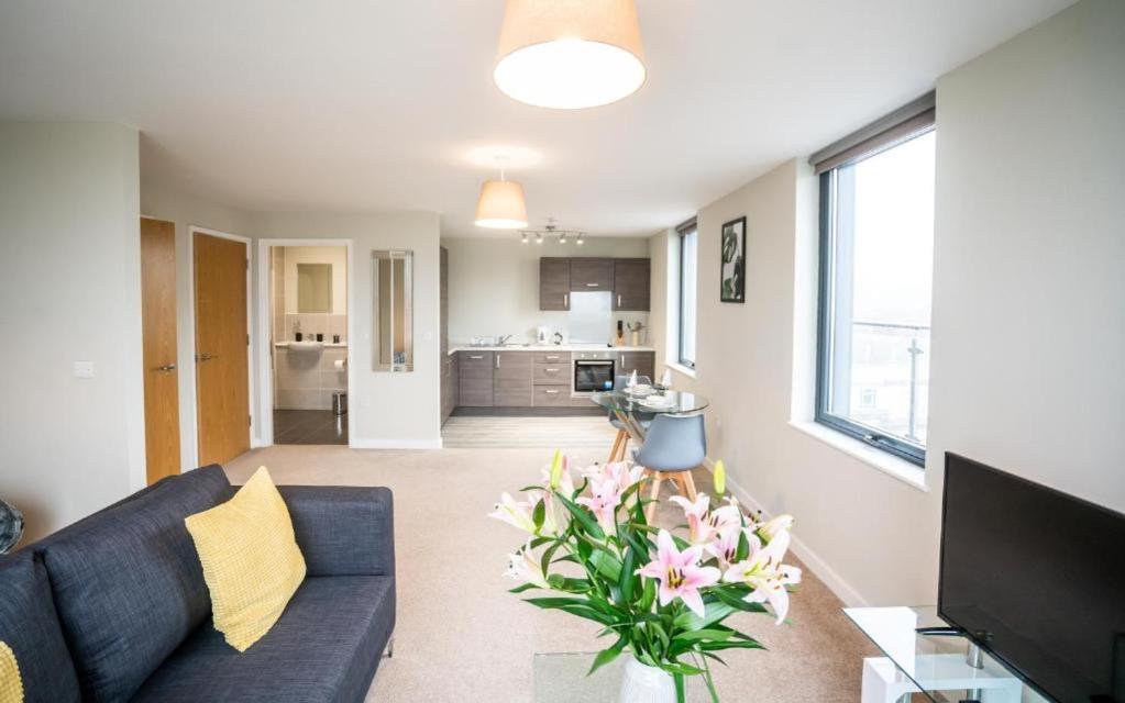 Adelphi Wharf Luxury Apartments Mánchester Exterior foto