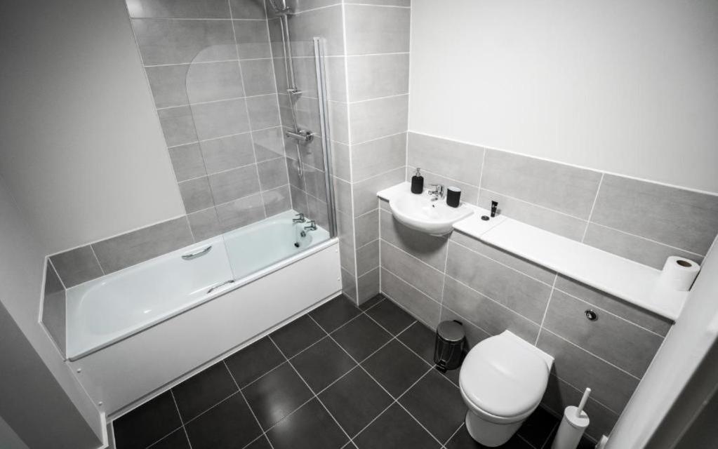 Adelphi Wharf Luxury Apartments Mánchester Exterior foto